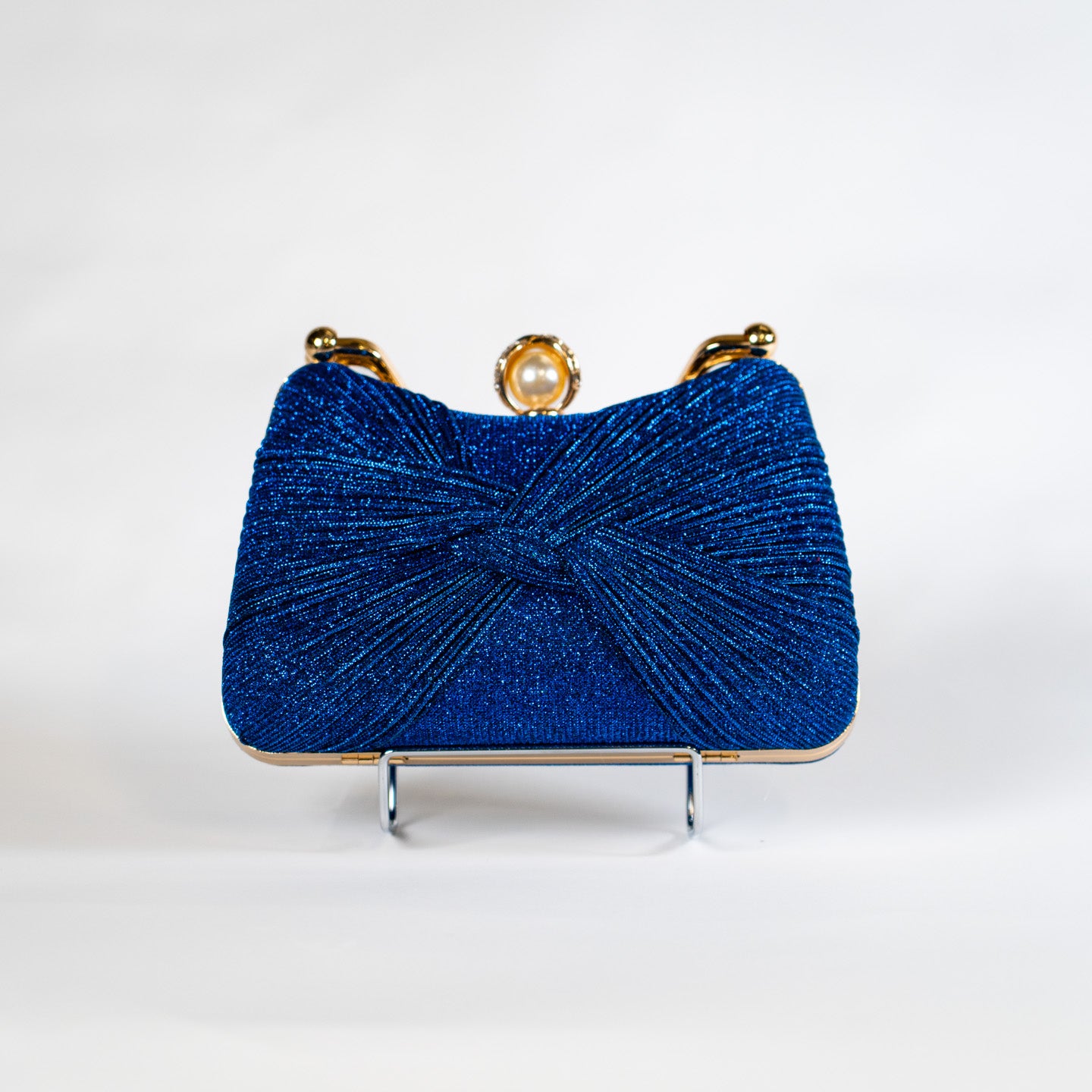Twist Glitter Purse - Blue