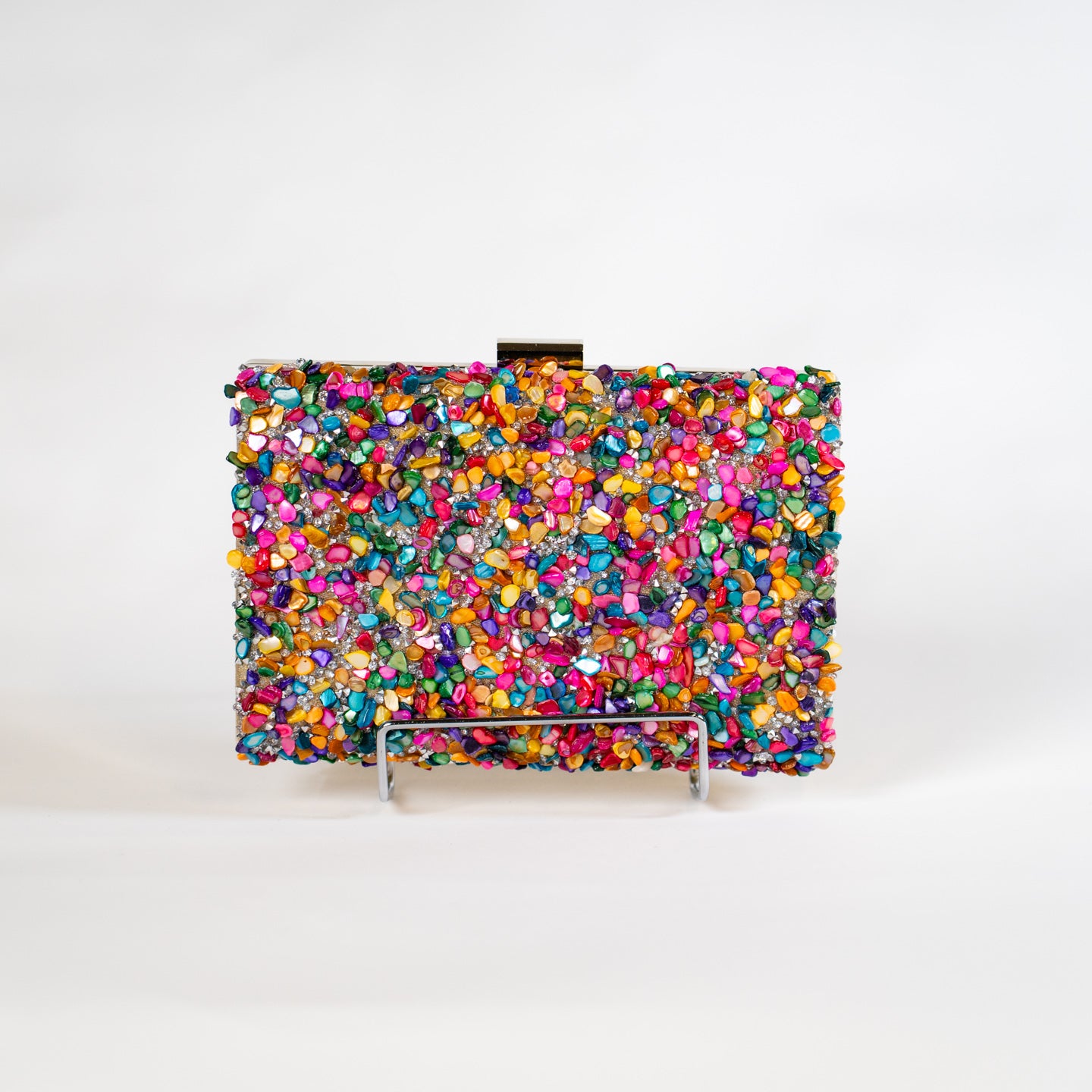 Mosaic Stone Handbag - Confetti