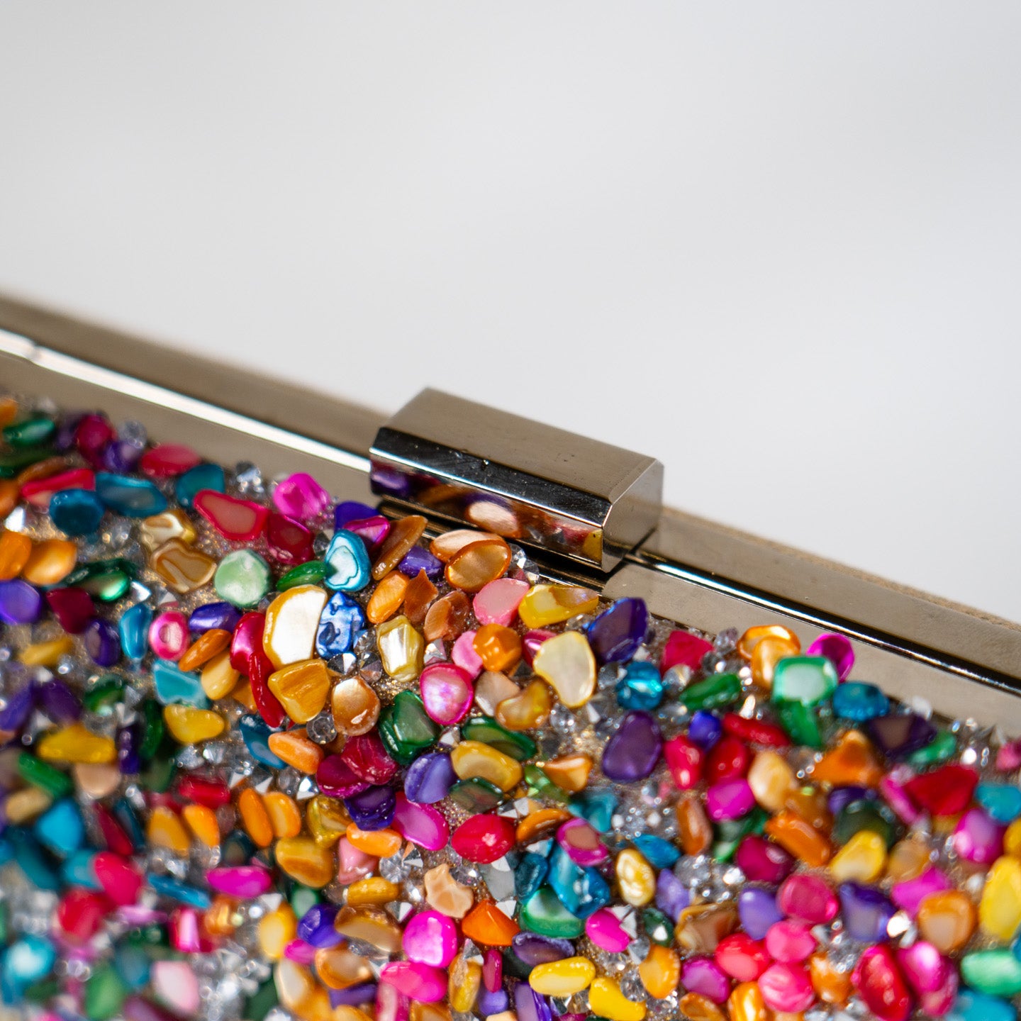Mosaic Stone Handbag - Confetti