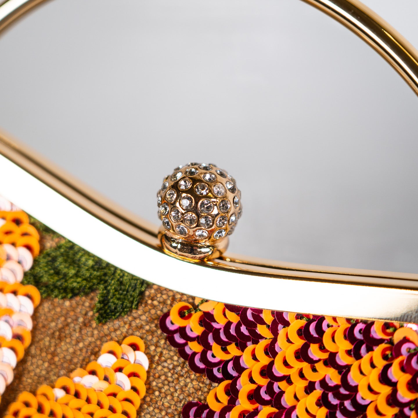 Floral Embroidery Handbag
