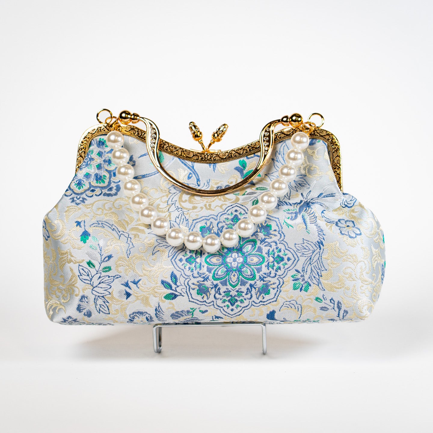 Dreams in Antique Handbag - White