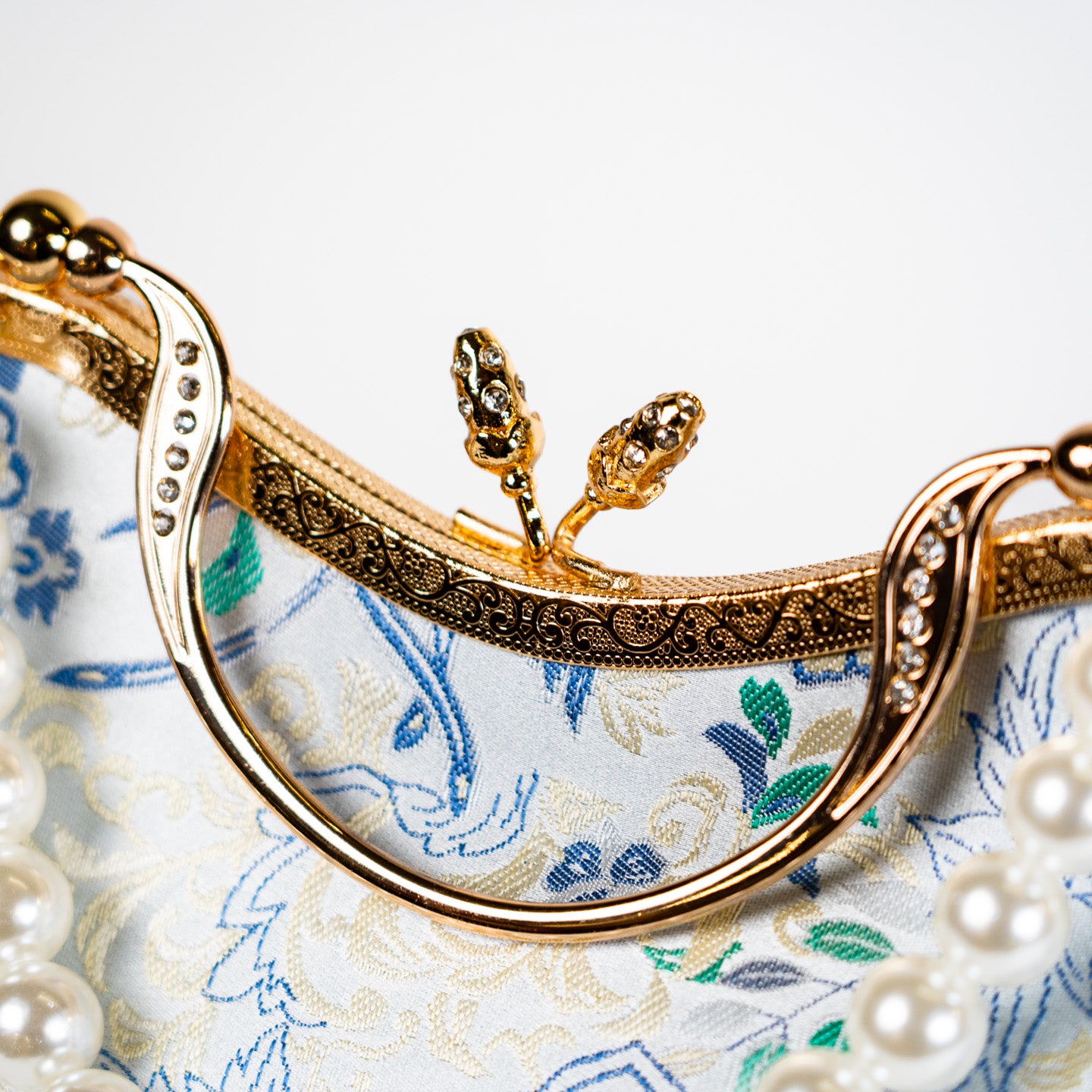 Dreams in Antique Handbag - White