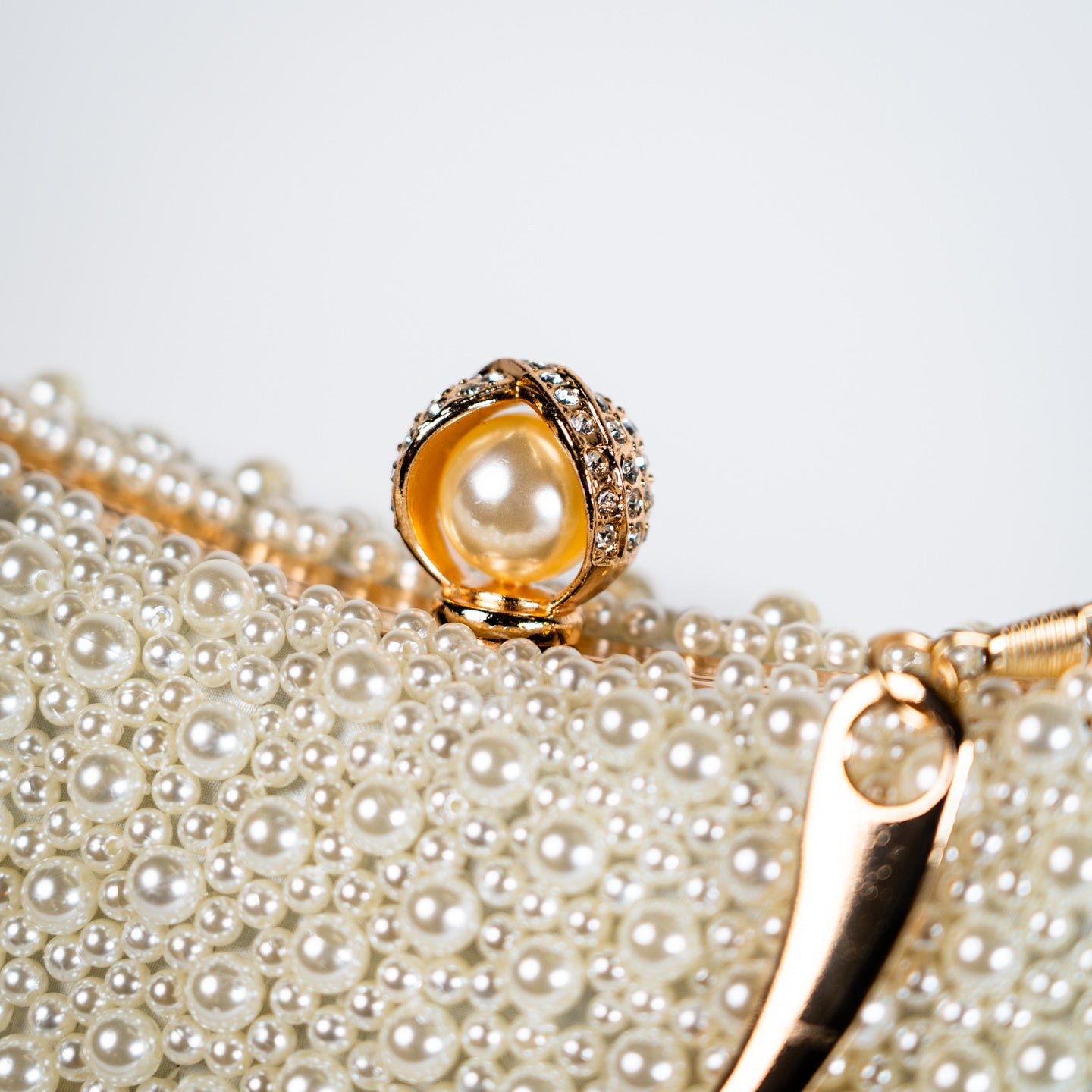 Bubbly Pearl Handbag - Ivory