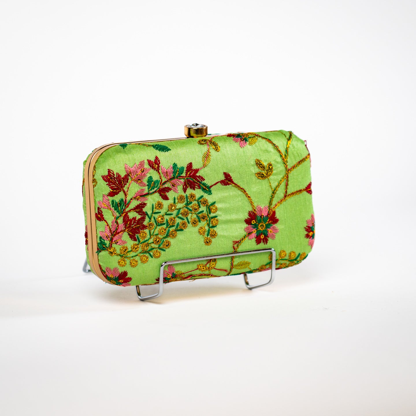 Radiant Wildflower Clutch - Green