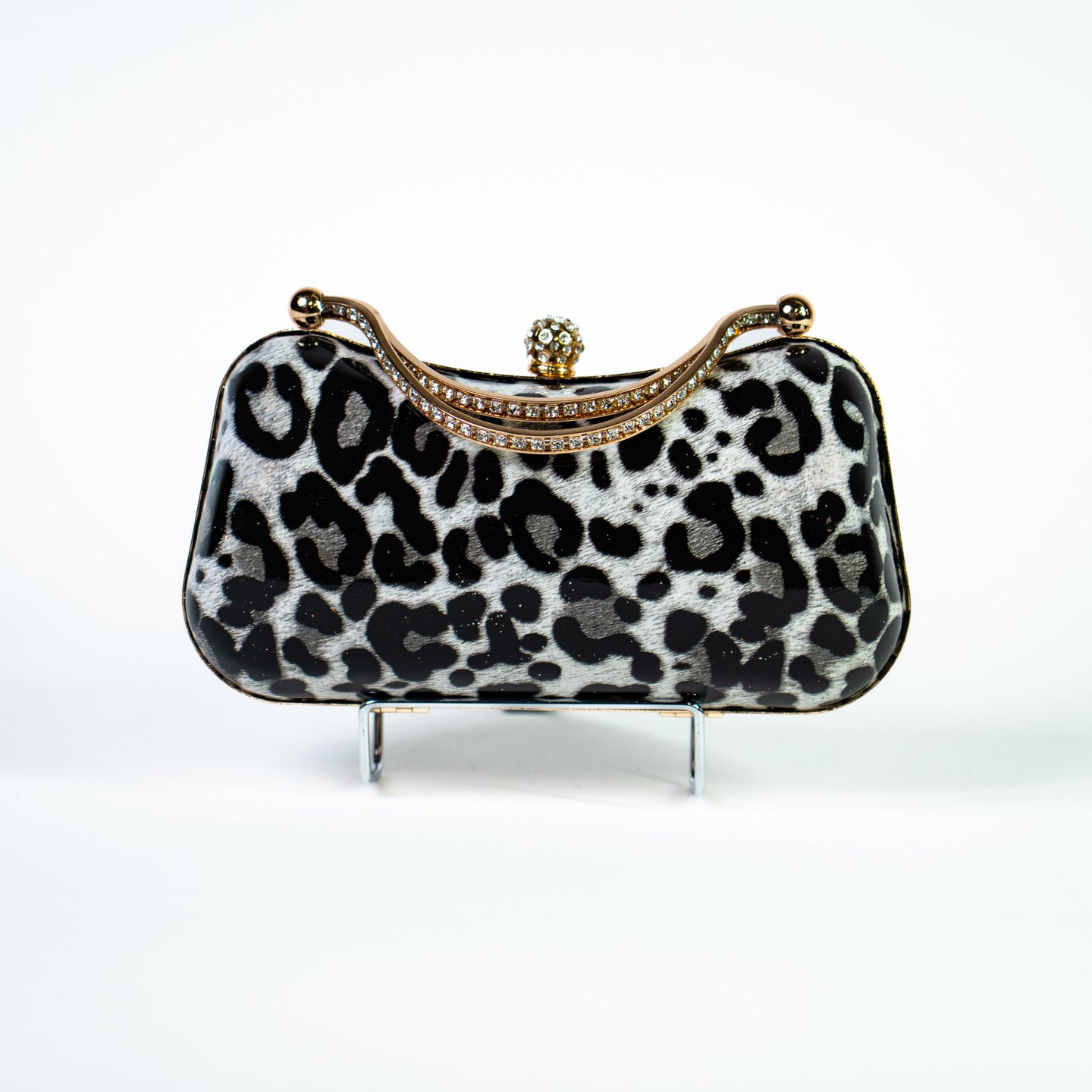 Leopard Print Hard Case - Snow Leopard