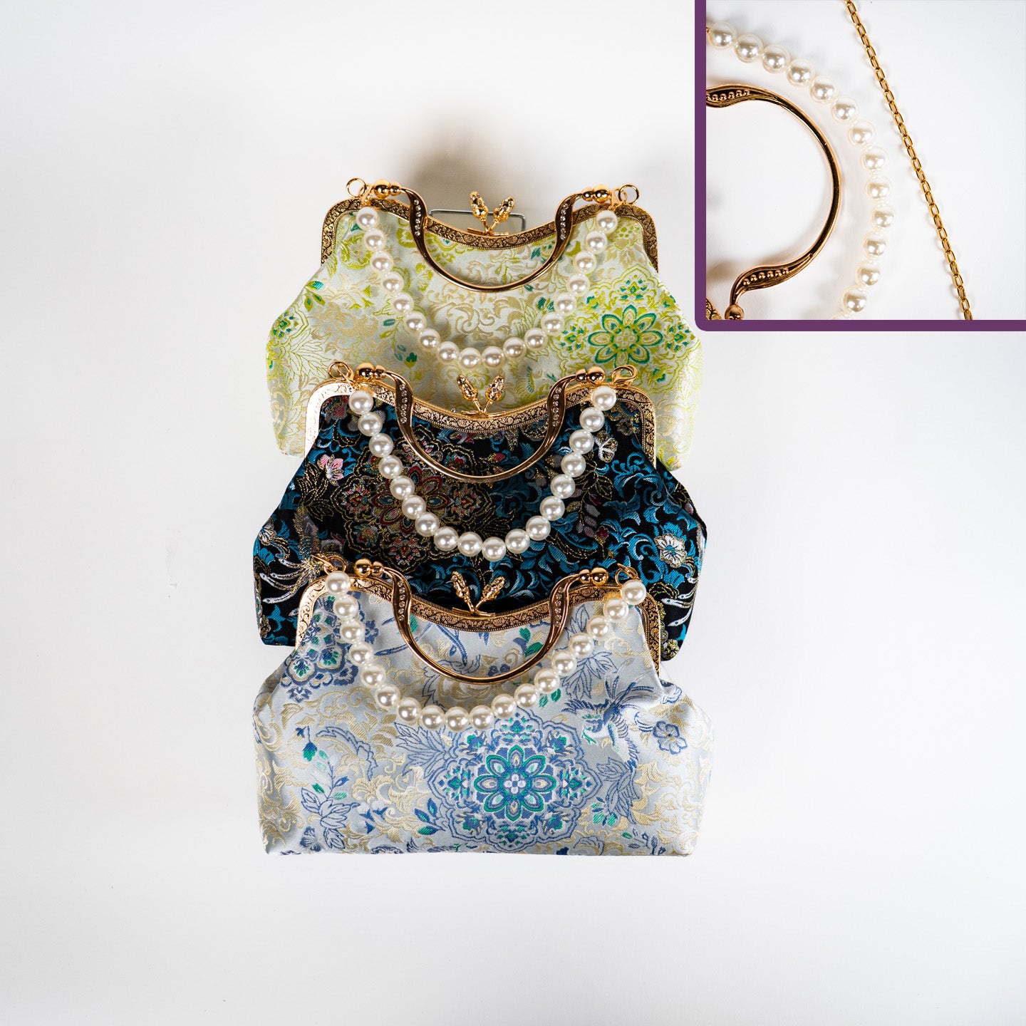 Dreams in Antique Handbag - Black