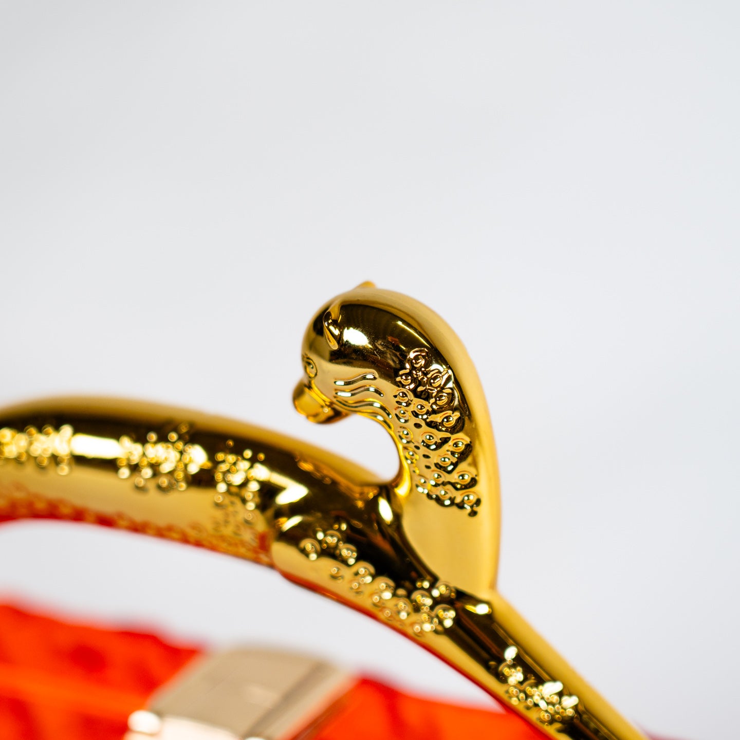 Jaguar Acrylic Handbag - Red