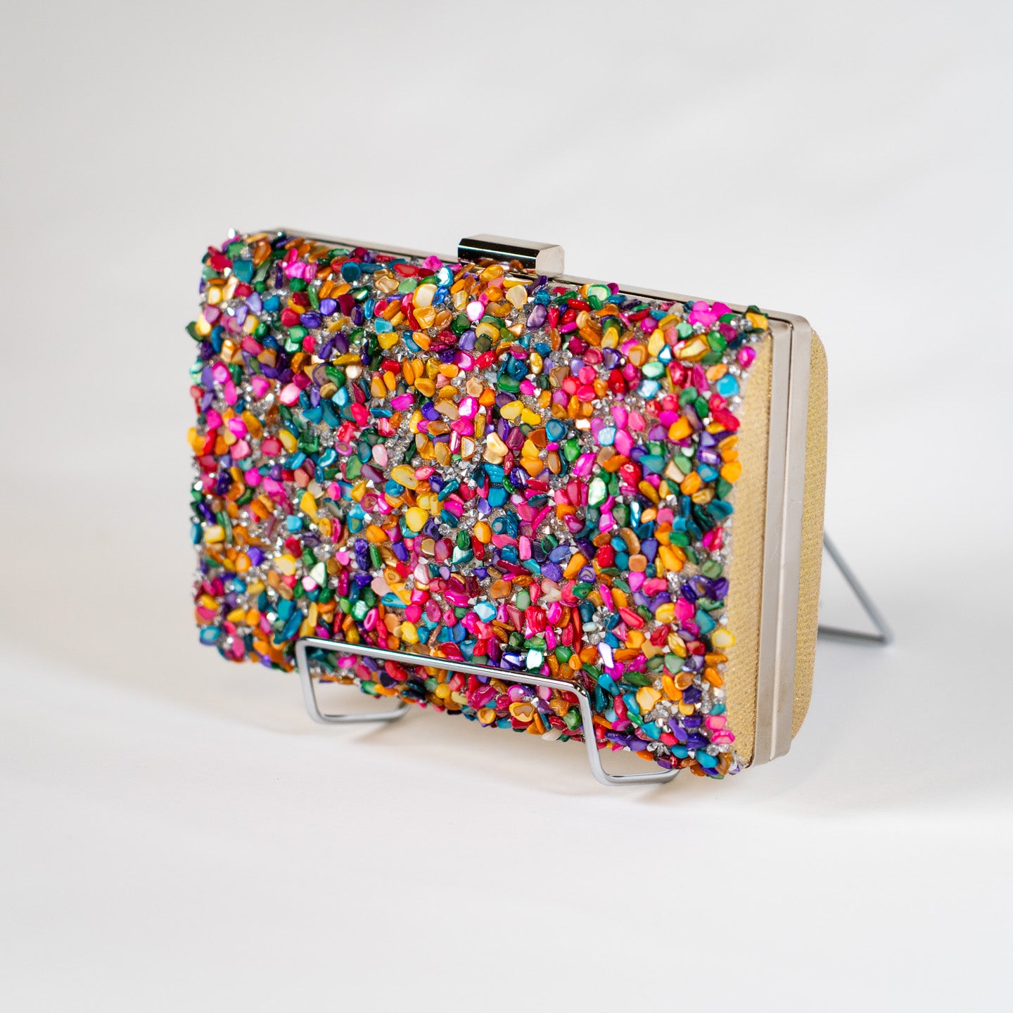 Mosaic Stone Handbag - Confetti