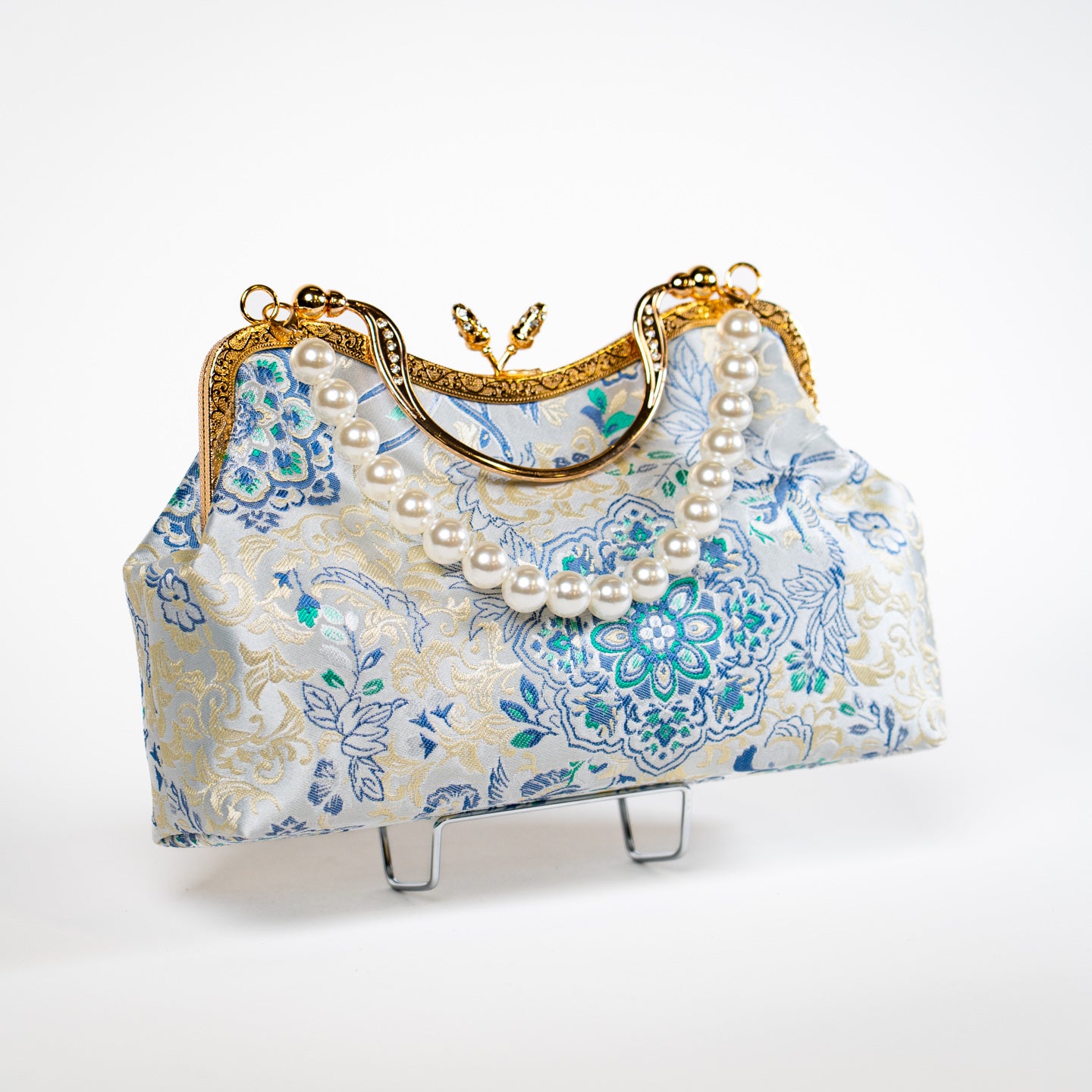 Dreams in Antique Handbag - White