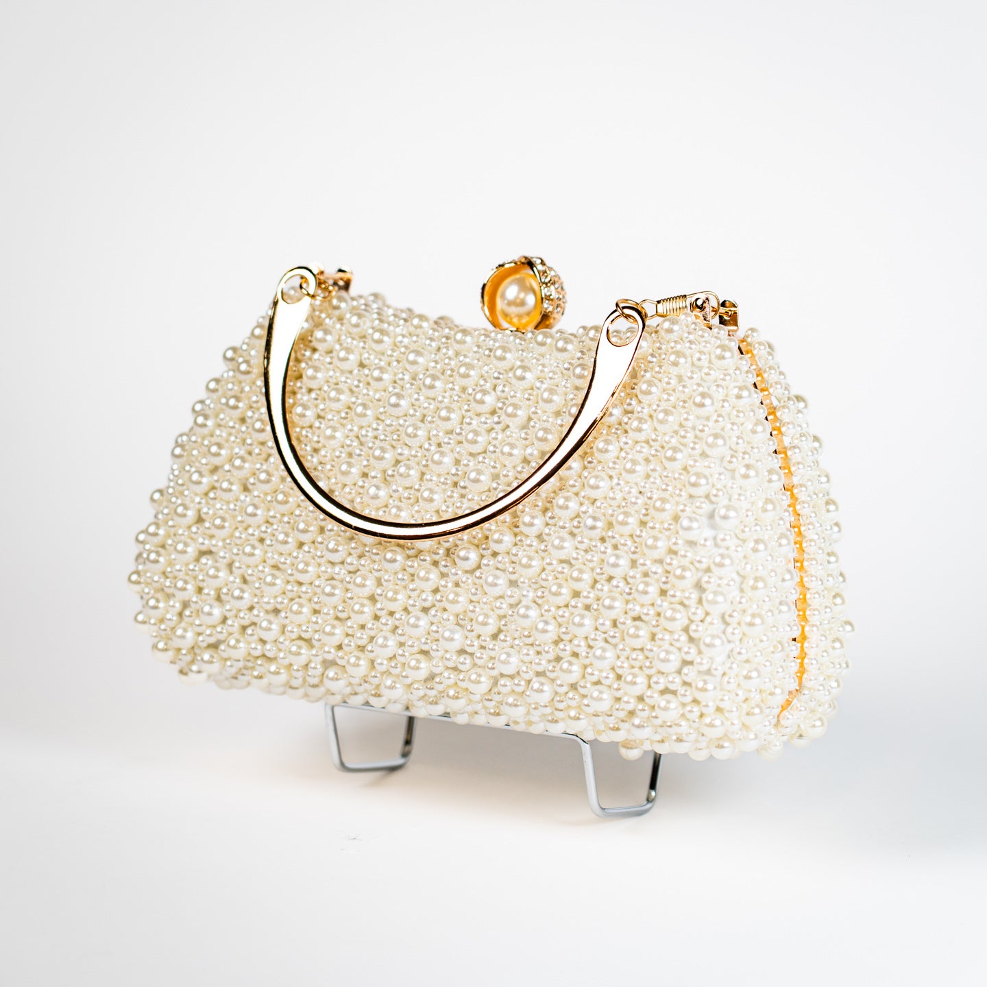Bubbly Pearl Handbag - Ivory