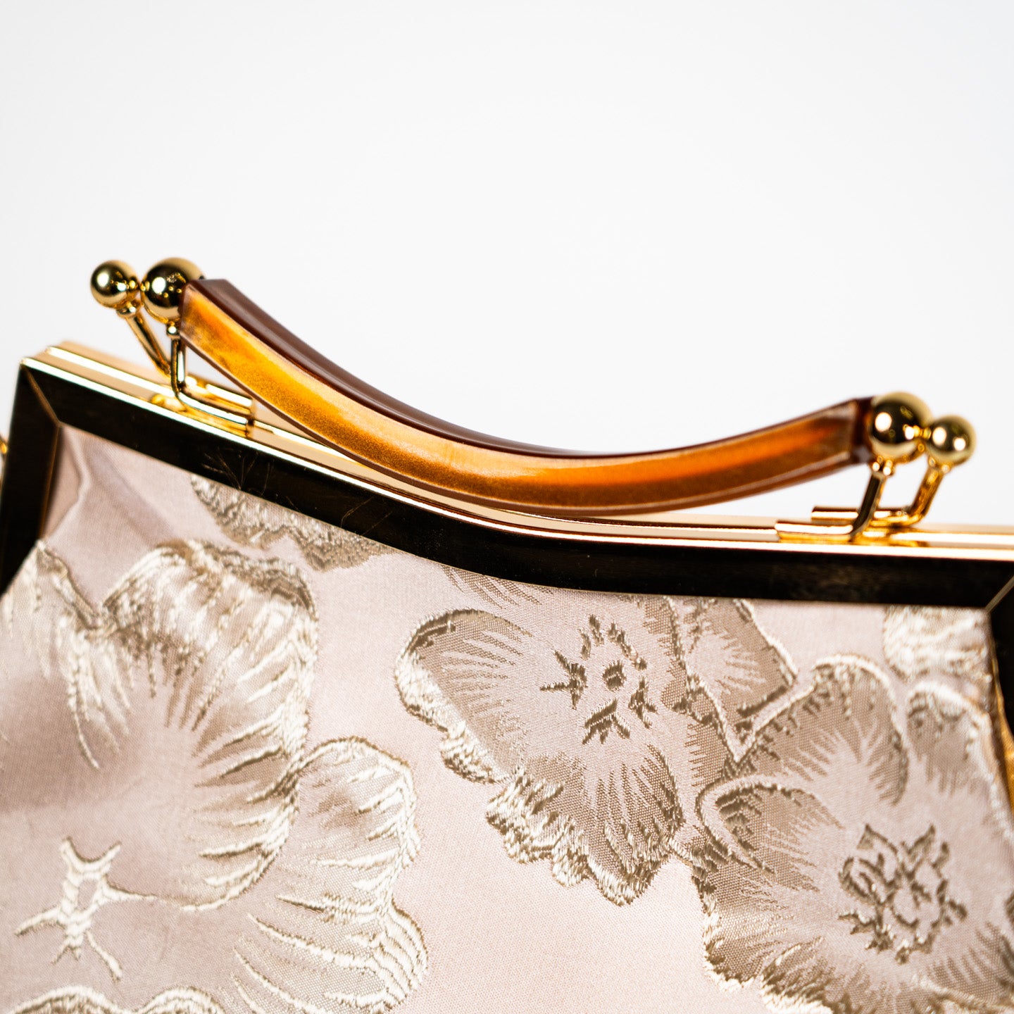 Satin Bloom Handbag - Pink