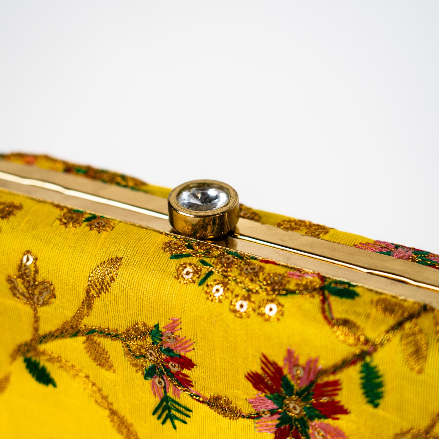 Radiant Wildflower Clutch - Yellow
