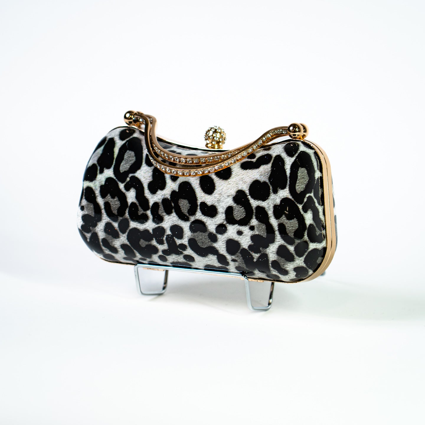 Leopard Print Hard Case - Snow Leopard