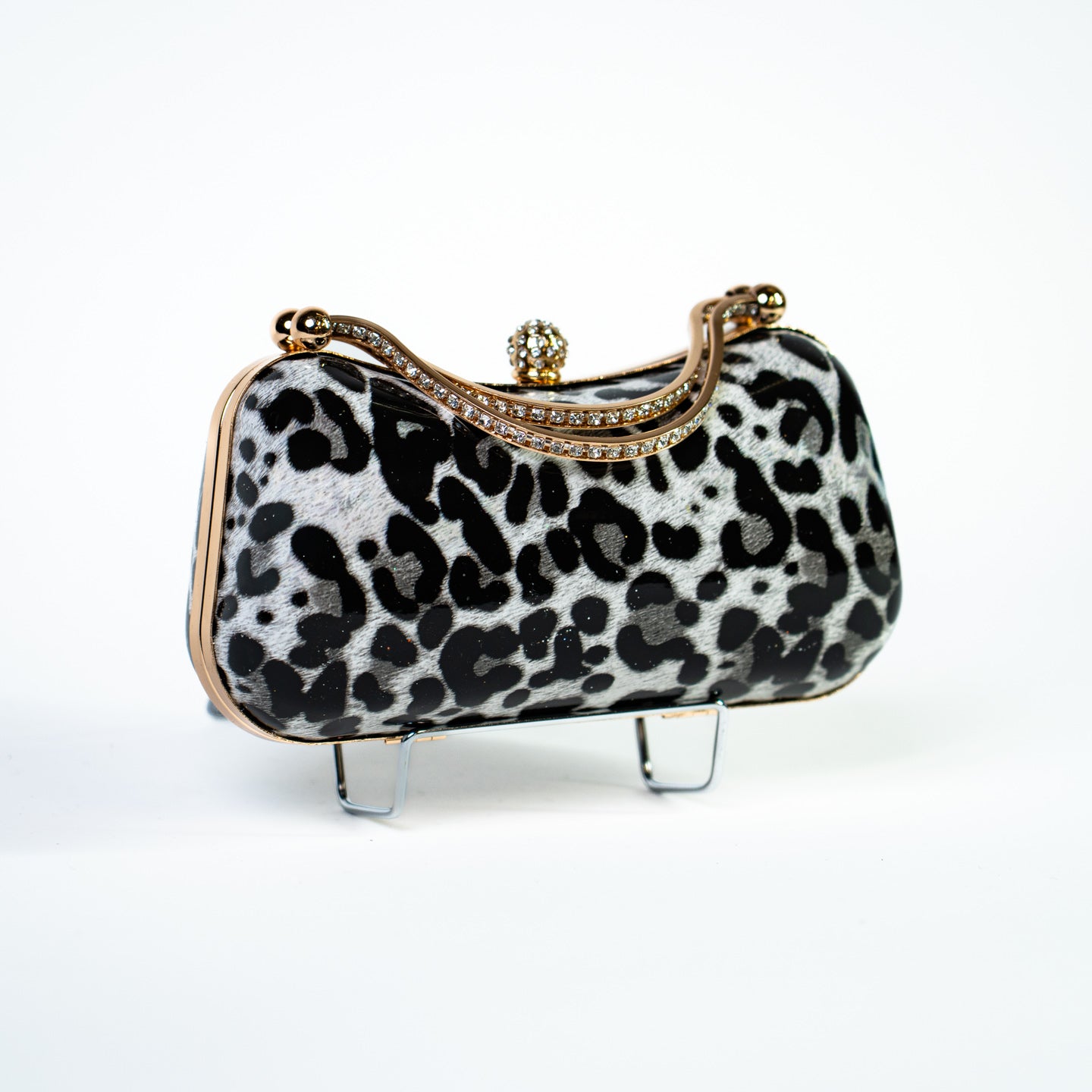 Leopard Print Hard Case - Snow Leopard